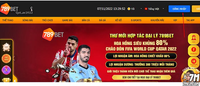 Giao diện 789bet siêu dễ dùng